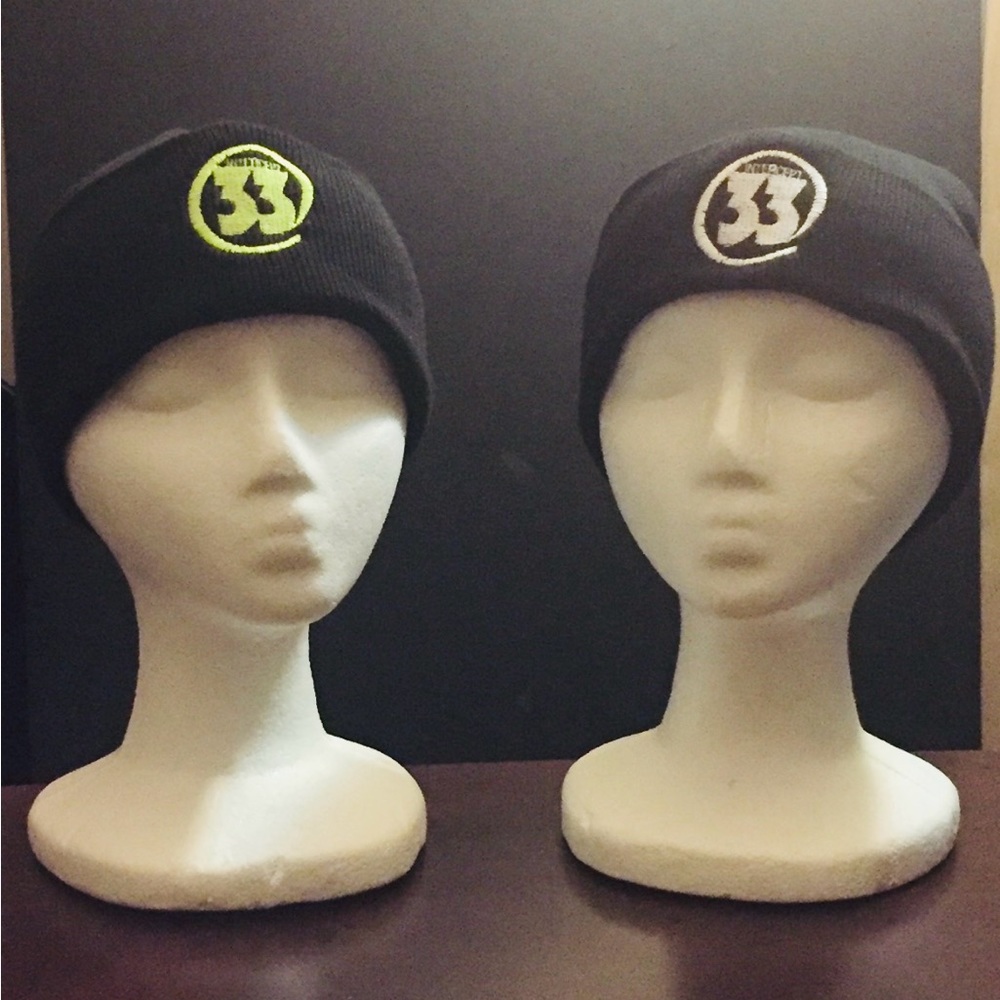 i33 brand beanie hats